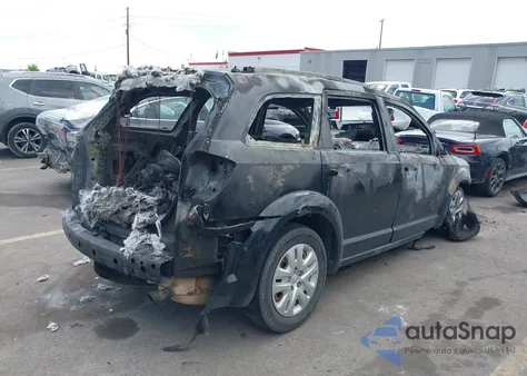 2018 Dodge Journey Se from USA, damaged, VIN 3C4PDCAB5JT474809